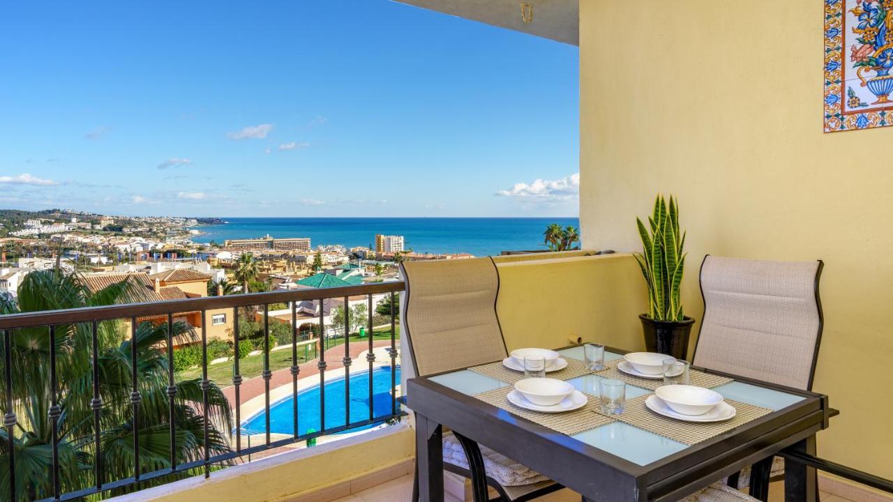 Seaview Apartment With Pool In La Cala De Mijas By Costarentals - Ref 188 Exteriör bild